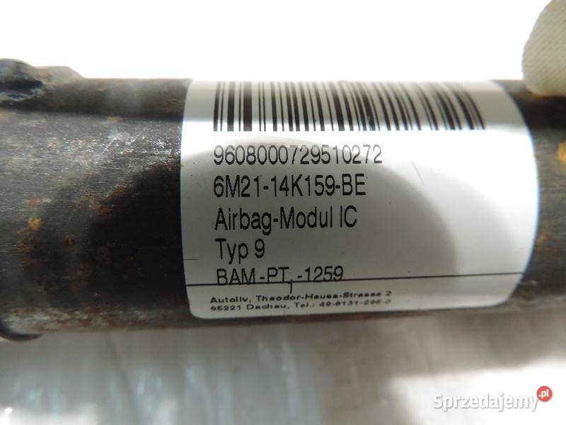 FORD GALAXY MK3 LIFT KURTYNA AIRBAG PRAWA osobowe