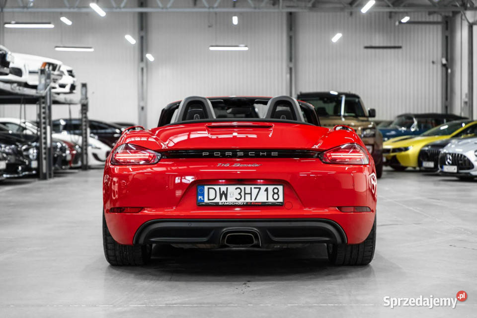 Porsche 718 Boxster 300 PDK Guards Red małopolskie Węgrzce
