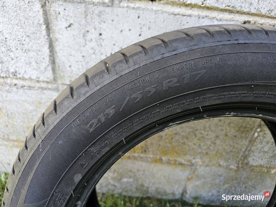 Opony Michelin Primacy 3 Gidle sprzedam