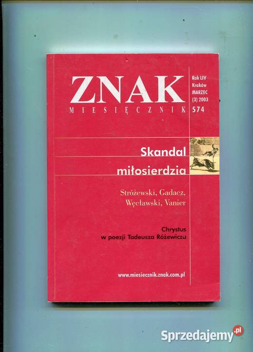 Znak Miesięcznik 2003 574 Pozostałe Szczecin