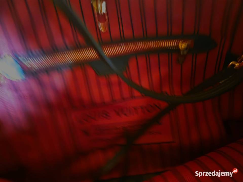 Torba torebka Louis Vuitton Neverfull duża z Dla kobiet Łódź