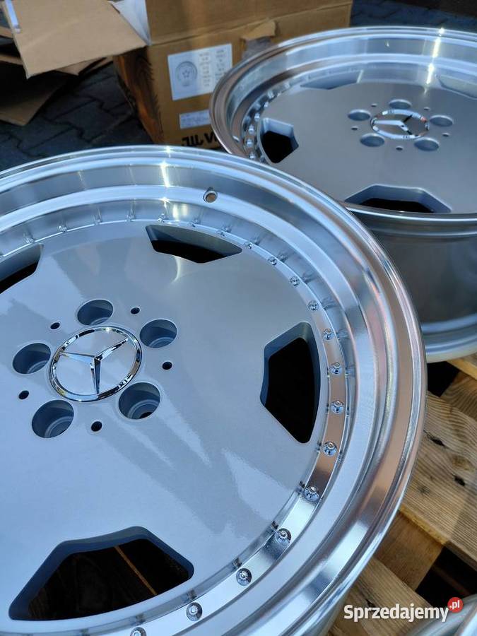 Alufelgi Mercedes W124 na wzór Aero 3 18 8J 9J aluminiowe Łuków