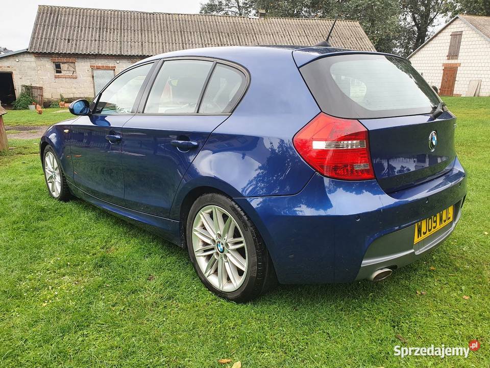 Bmw Seria 1 M pakiet 118D Niski przebieg 5 drzwi aluminiowe felgi Lublin