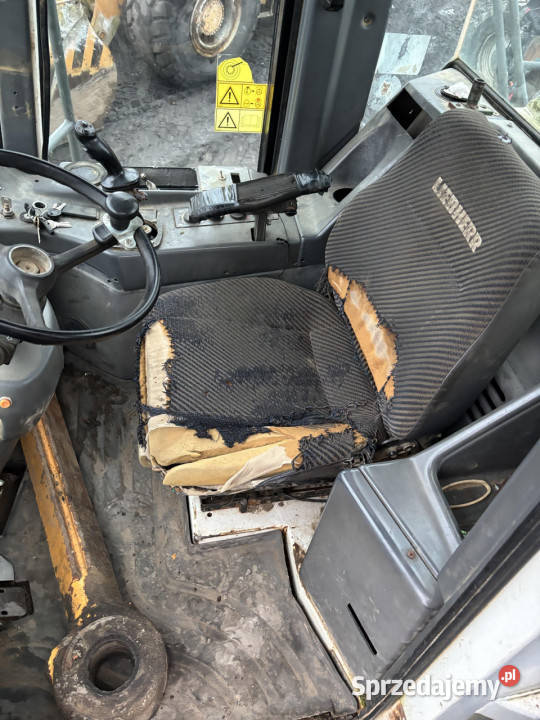 Liebherr 564 Ładowarka Kabina Fotel Kokpit Jastrzębniki