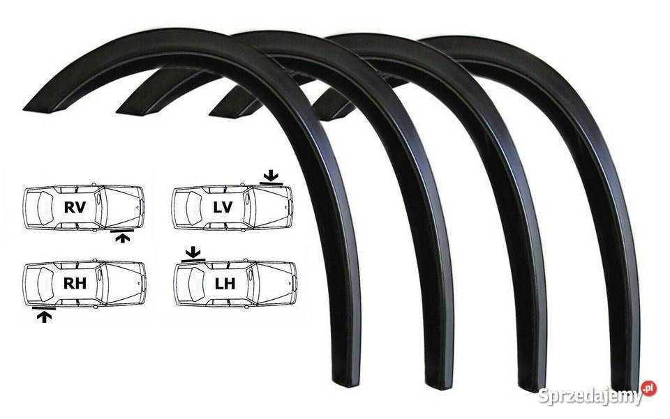 Mercedes L 207 D nakładki na błotniki kpl 4 Leszno