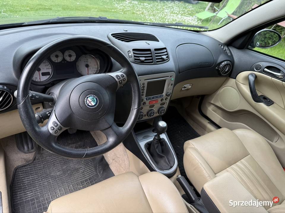 Alfa Romeo 147 19 JTD 150 6 biegów xenon skóra 264100km Krasnystaw sprzedam
