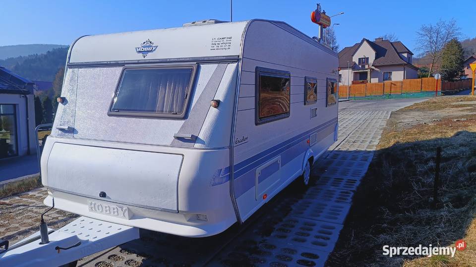 przyczepa kempingowa HOBBY campingowa kemping