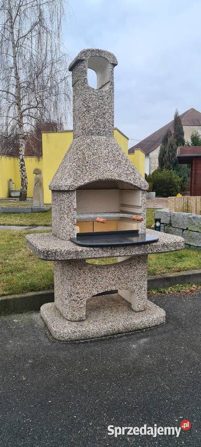 Grill Ogrodowy Norman Atlas czarny granit dolnośląskie Wałbrzych