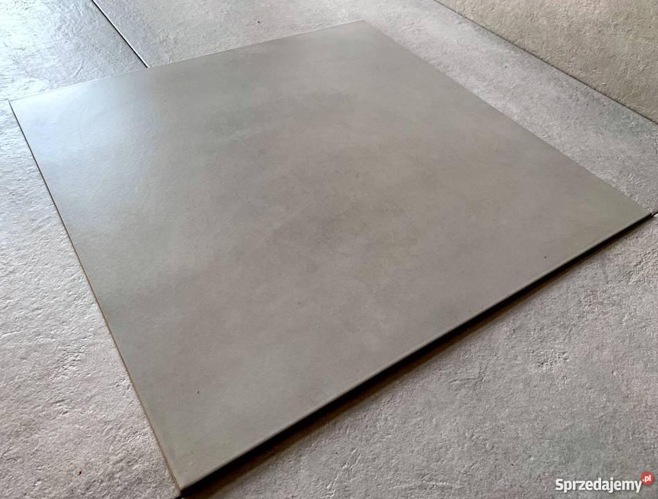 POGRUBIONY szary gres 60x60 mrozoodporne płytki Łask