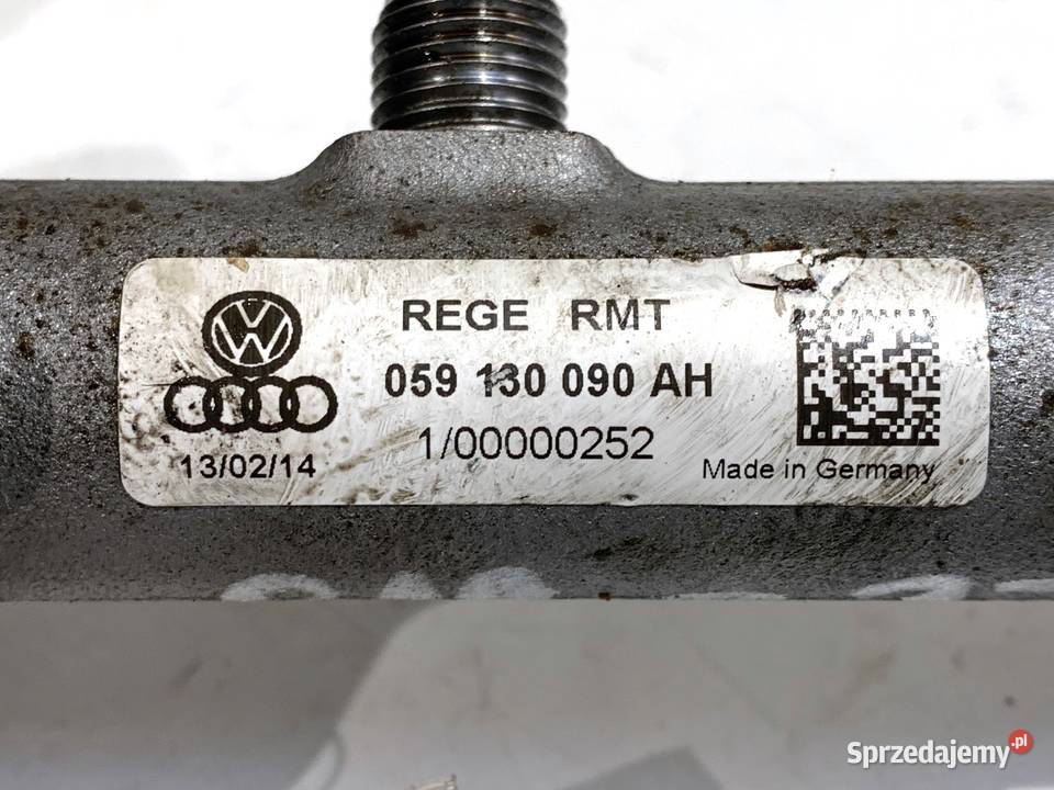 REGULATOR CIŚNIENIA PALIWA Z LISTWĄ VW PHAETON