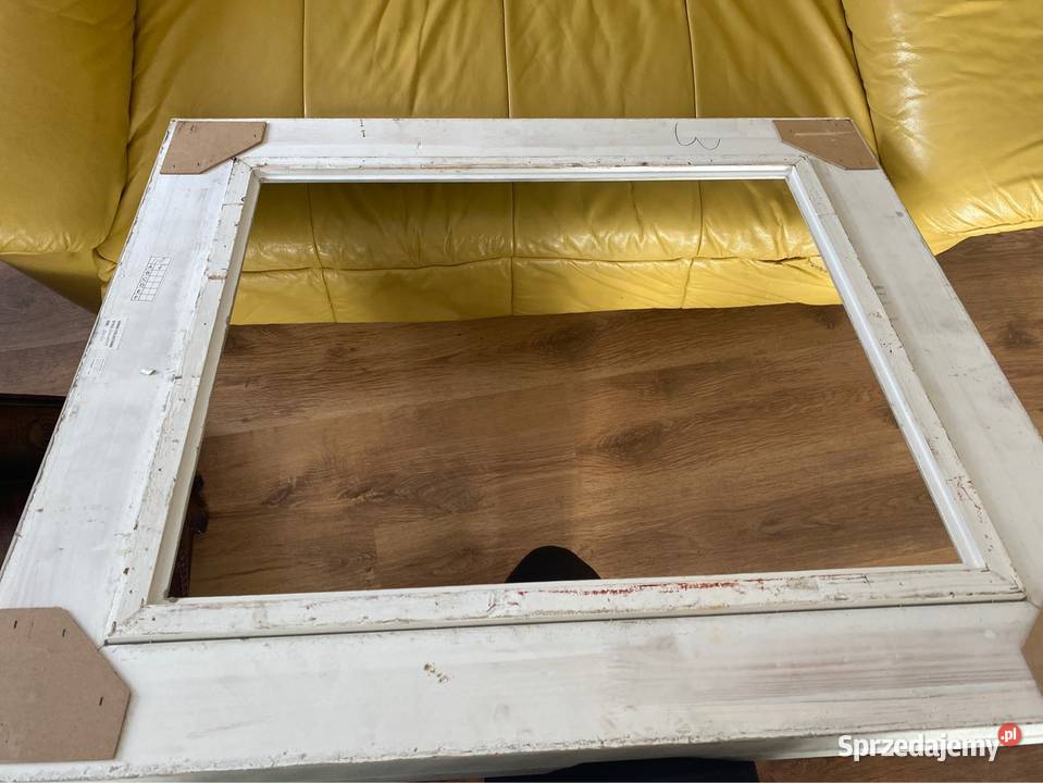 rzeźbione drewniana rama vintage shabby 8373 odcienie szarości Bystrzyca Kłodzka sprzedam