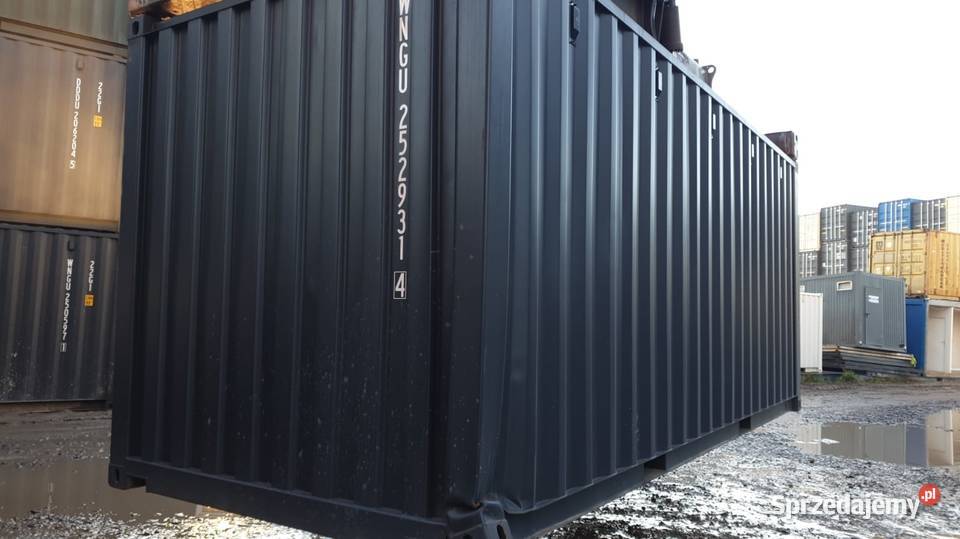 Kontener 20DVDC OW RAL7016 uszkodzona kostka Gdańsk