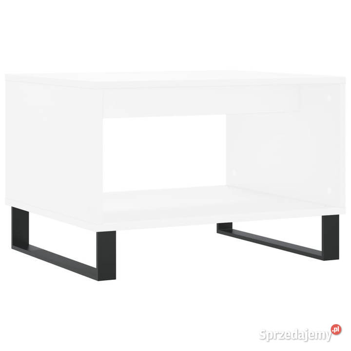 Stolik kawowy biały 60x50x40 materiał Stoły Warszawa