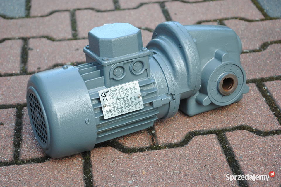 Motoreduktor kątowy 012kw 17obrmin Firmy NORD lubuskie Kargowa