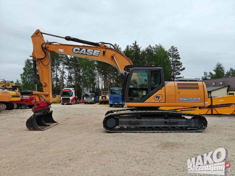 Case CX250D JAPAN CX 250 D Komatsu Volvo CAT JCB Klimatyzacja Ostrowiec Świętokrzyski sprzedam