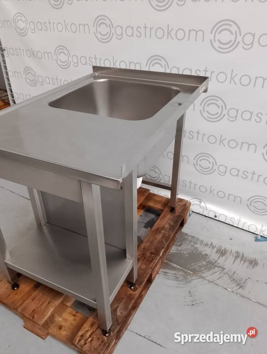 Stół ze zlewemL 98x70x85 Biznes i Przemysł Wrocław