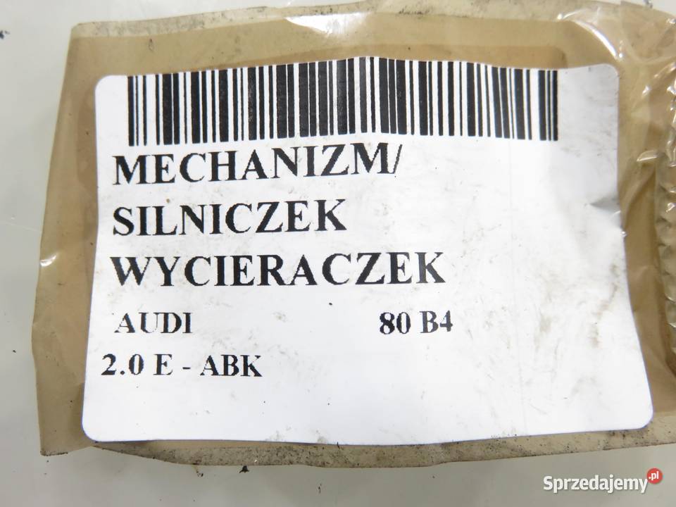 MECHANIZM WYCIERACZEK AUDI 80 B4 0390241097