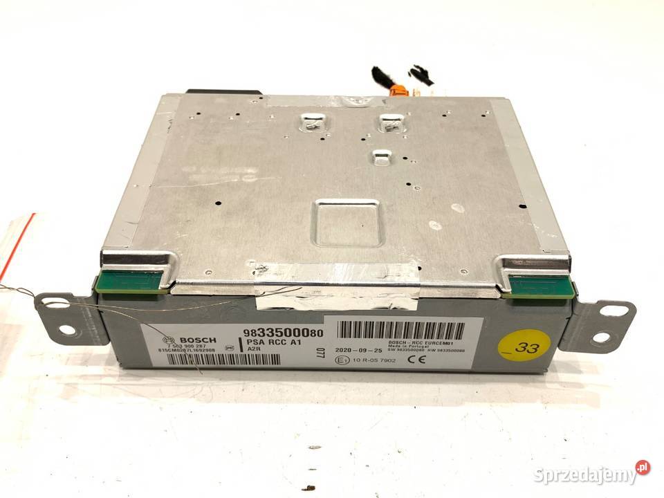 RADIO OPEL CORSA F 9833500080 ODTWARZACZ