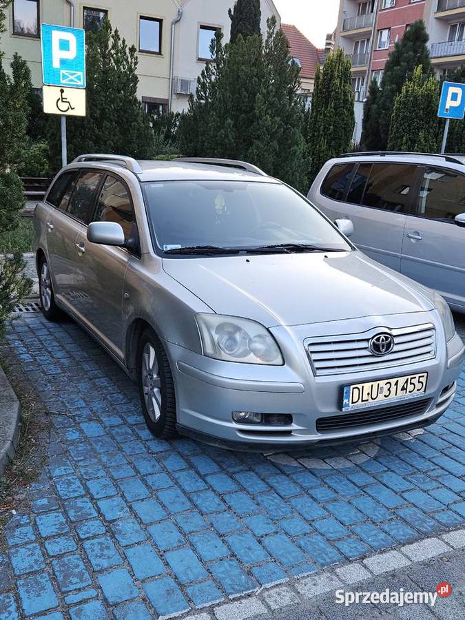 Toyota Avensis kombi 2003r 20 diesel d4d 116 ABS dolnośląskie Lubin