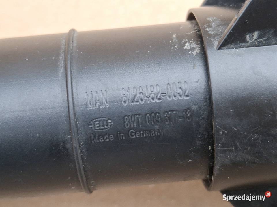 MAN TG3 TGX TGS DYSZA SPRYSKIWACZA REFLEKTORA Bieleń sprzedam