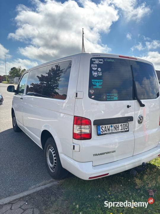 Sprzedam Volkswagen T5 transporter 8 osobowy poduszka powietrzna Świnoujście