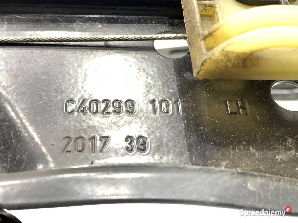 PODNOŚNIK SZYBY LEWY PRZÓD JAGUAR XF II osobowe podkarpackie