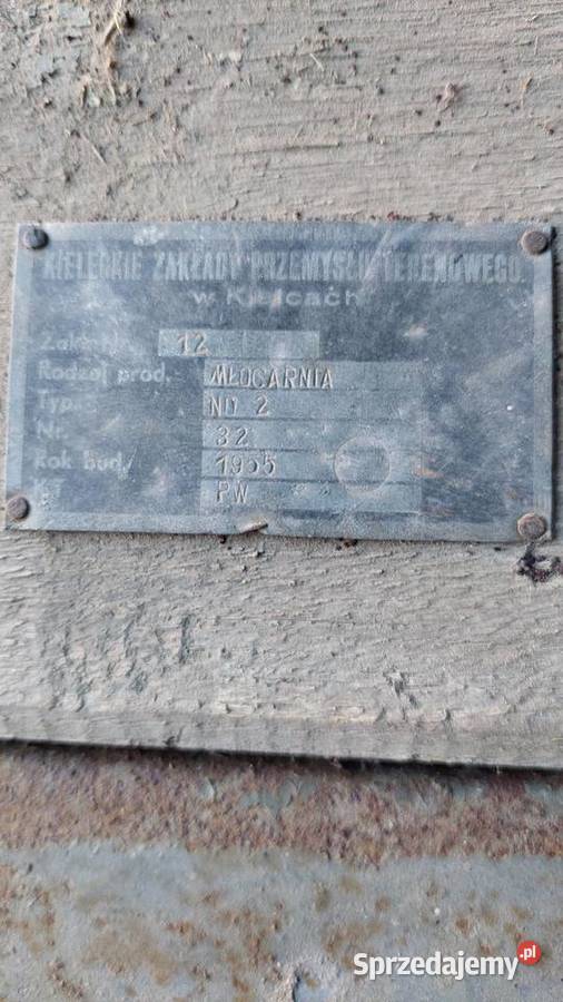 Młocarnia Pozostałe łódzkie Grabów