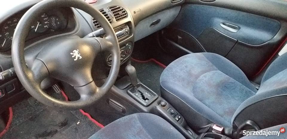 Peugeot 206 automat 14 B 75 wspomaganie kierownicy Motoryzacja Łubniany