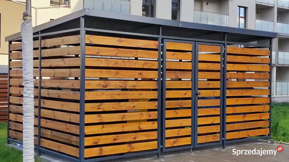 Wiaty śmietnikowe altany zadaszenia dolnośląskie