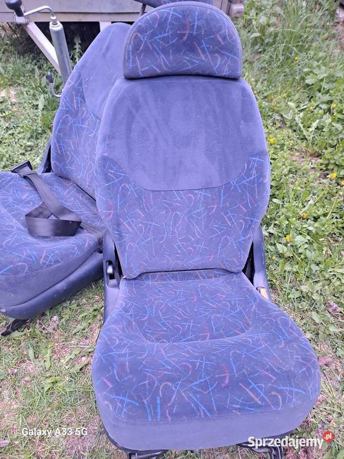 Fotele tylne VW Sharan Rok produkcji 1996 Fotele i kanapy podlaskie Augustów