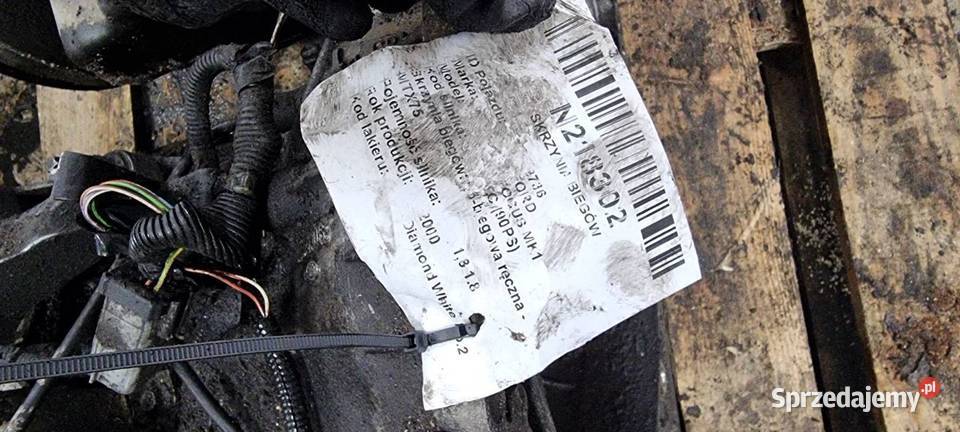 SKRZYNIA BIEGÓW FORD FOCUS MK1 XS4R7201CD 18TD osobowe Pozostałe Lipno