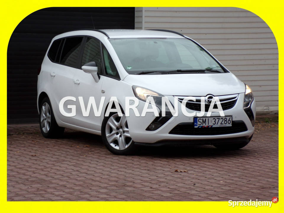 Opel Zafira Gwarancja 7 Osobowy 20 CDTI 2013R C komputer pokładowy śląskie Mikołów