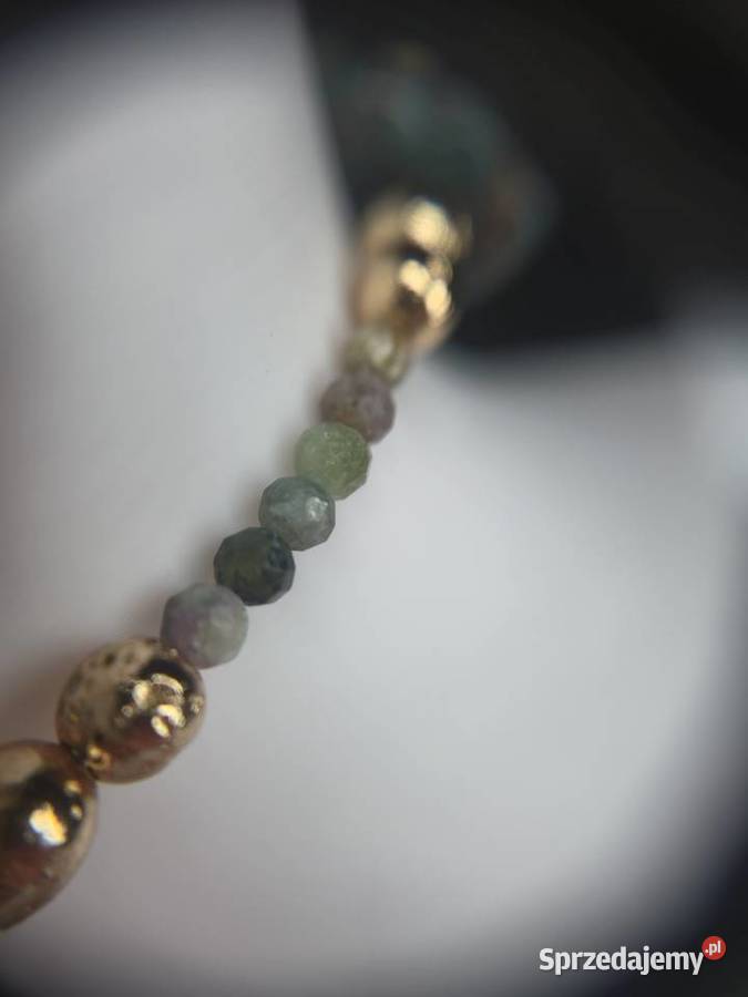Bransoletka złota pistacja Rybnik