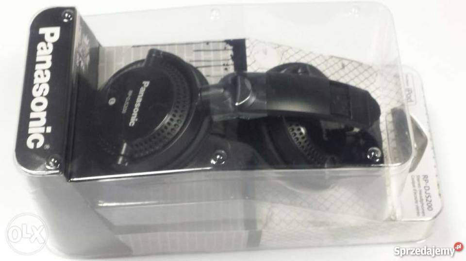 Nowe Słuchawki Panasonic RP DJ 200 Skierniewice
