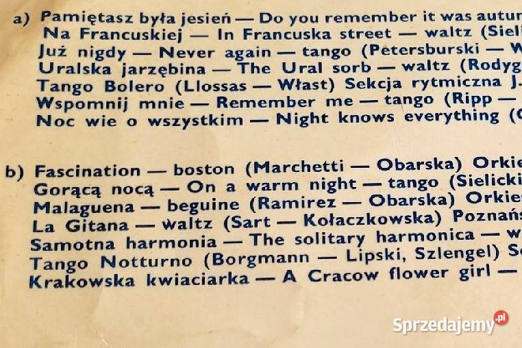 Sława Przybylska Pamiętasz była jesień płyta kujawsko-pomorskie Chełmno sprzedam