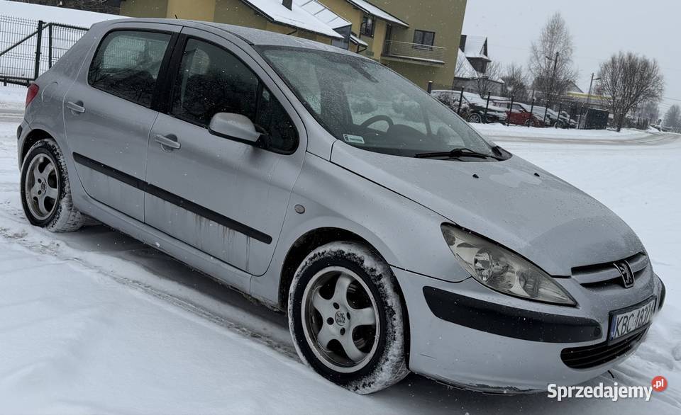 OKAZJA Peugeot 307 14 HDi HAK Opłaty Aktualne lakier metallic Proszowice