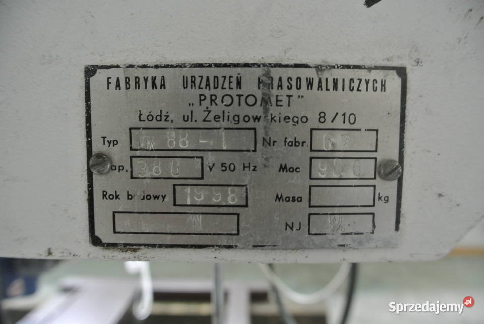 DESKA DO PRASOWANIA PROTOMET LW881 SZWALNIA małopolskie sprzedam