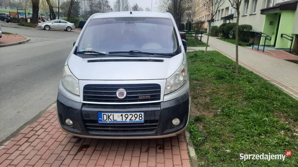 Fiat scudo 19 2008 Panorama 9 osobowy Uszkodzony 136KM
