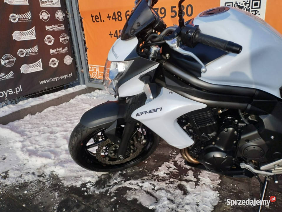 Kawasaki ER Kawasaki ER6N 650 2012 zachodniopomorskie Barlinek