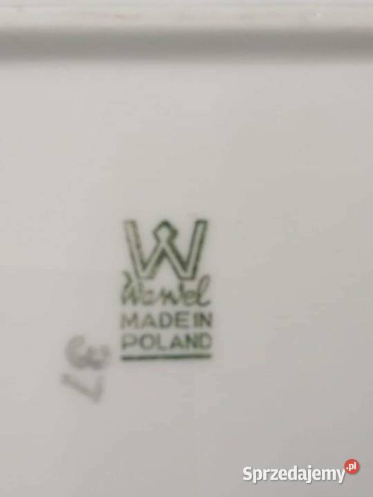 Półmisek porcelanowy z bulionówkami wawel Wałbrzych sprzedam