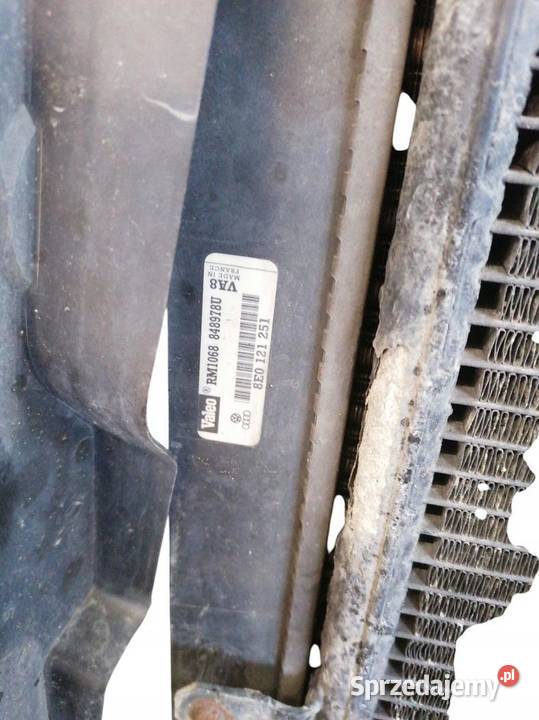 PAS PRZEDNI CHŁODNICE AUDI A4 B6 20 FSI osobowe