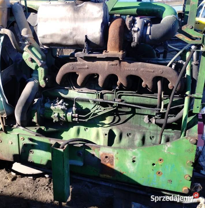 Silnik skrzynia John Deere 3650 turbo nieuszkodzony Wąbrzeźno