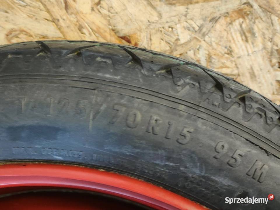 Koło Dojazdowe Suzuki Splash 4x100 ET45 Pleszew