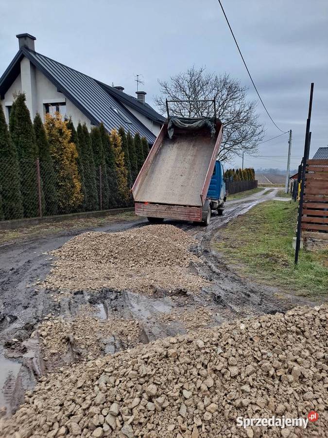 Kruszywo tłuczeń kliniec 030 060 3060 mała