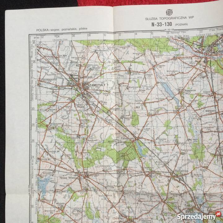 902 28 Map Polski Szczecin