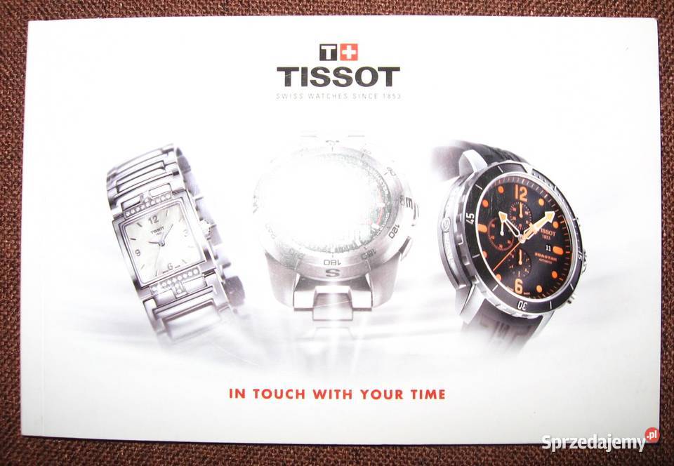 TISSOT 2011 watches catalog katalog zegarków Kępice sprzedam