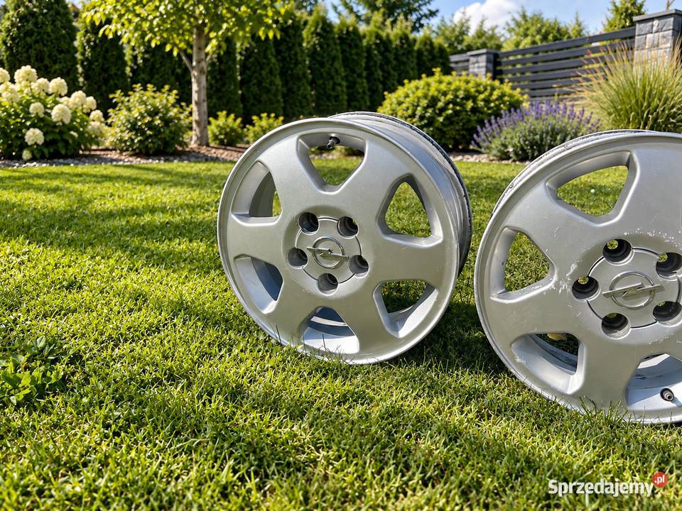 Oryginalne felgi aluminiowe Opel 15 6Jx15 ET43 podkarpackie Łańcut sprzedam