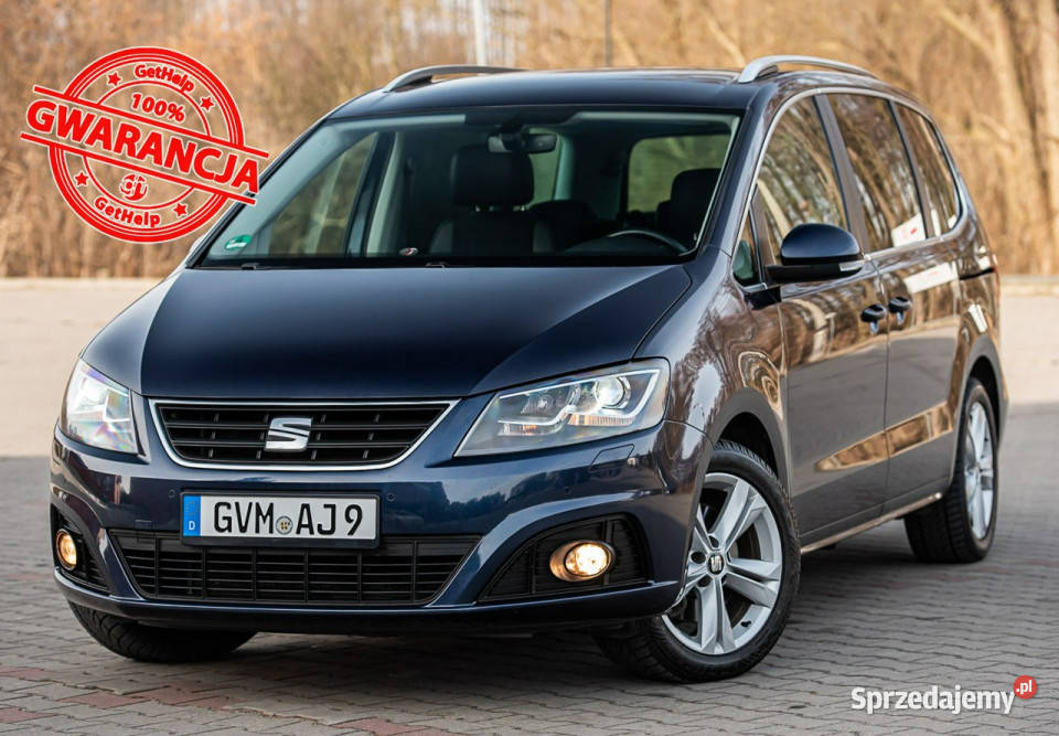 Seat Alhambra 7os 20TDI CR 184 Manual Full Super Rok produkcji 2015