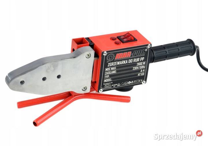 Zgrzewarka do zgrzewania rur PP PCV duża 2660W 7 Ostrołęka sprzedam