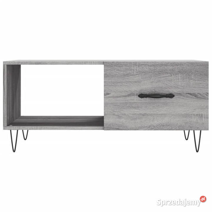 Stolik kawowy szary dąb sonoma 90x50x40 WM829210 Warszawa
